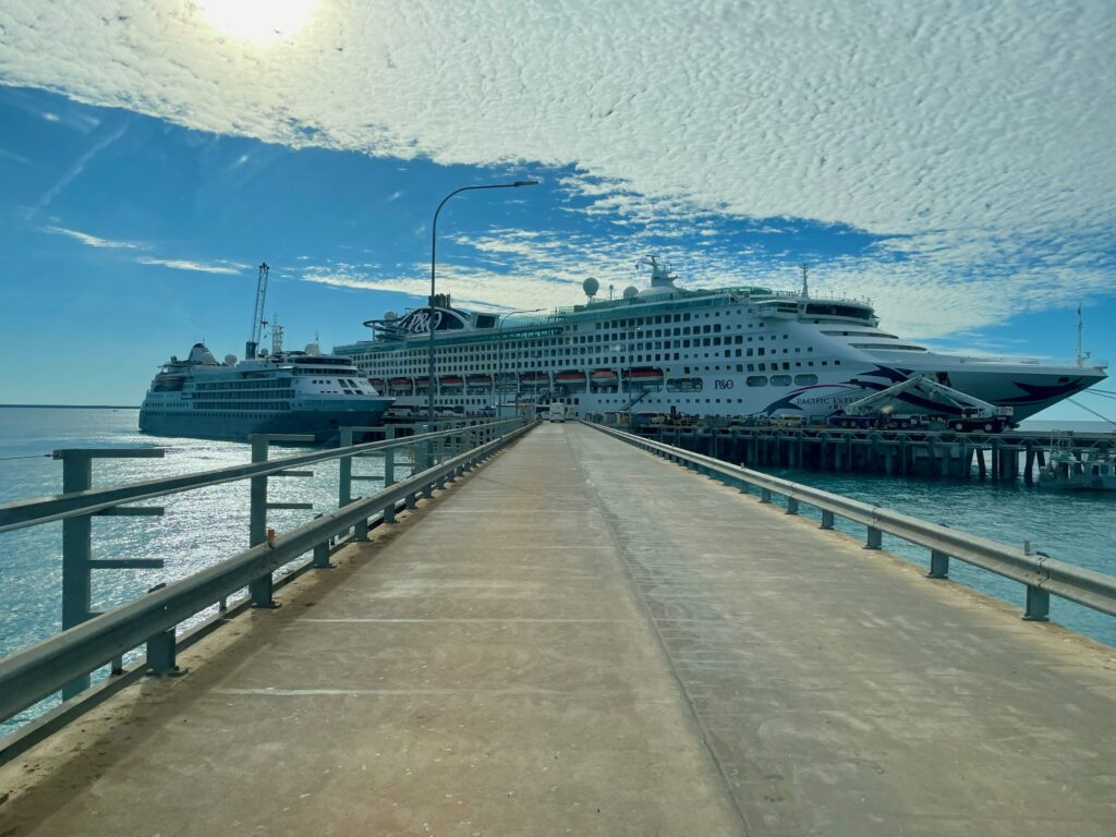 Broome Jetty Cruise Ship